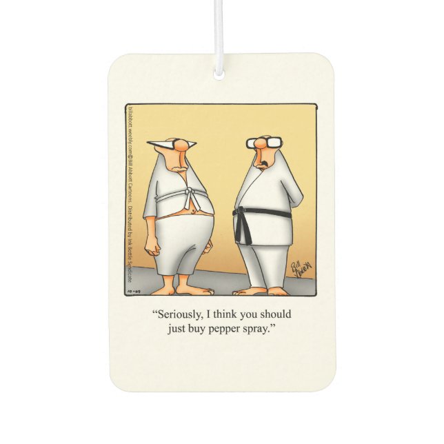 Ambientador Gracioso Freshener De Auto Para Él (Anverso)