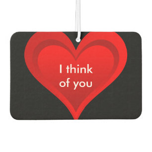 Ambientador Gradientes CORAZÓN DE AMOR ROJO + tu trasero. e id