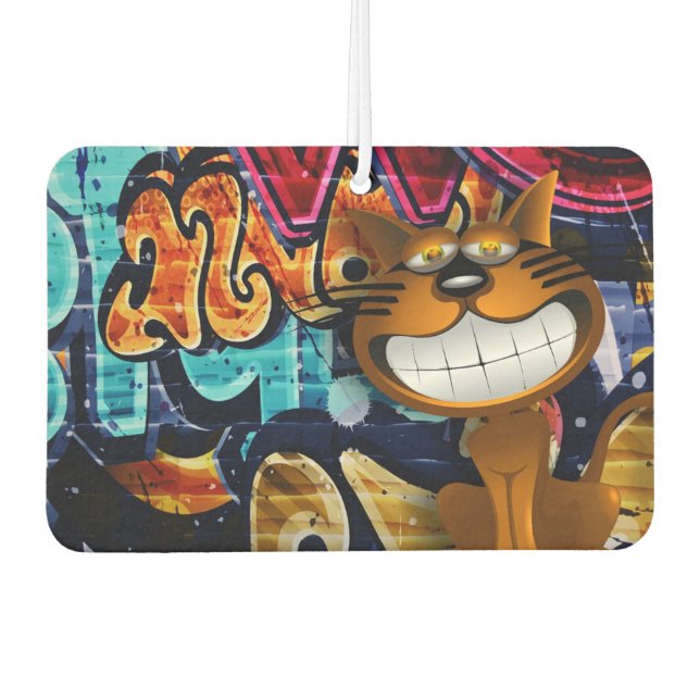 Ambientador Graffiti Cat (Anverso)