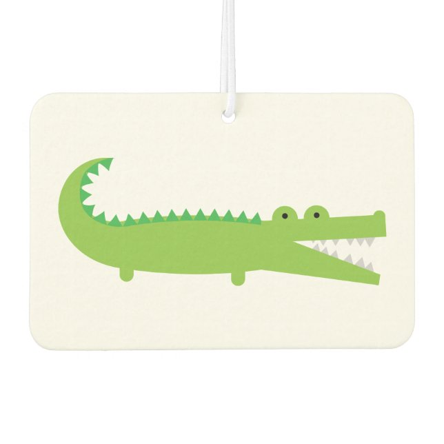 Ambientador Green Alligator Car Air Freshener (Anverso)