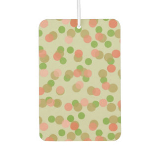Ambientador Green and Peachy Pink Polka Dots