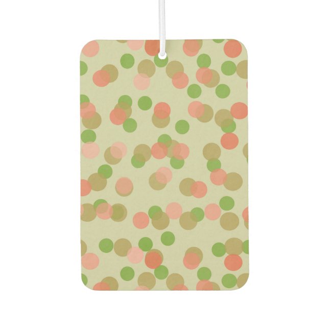 Ambientador Green and Peachy Pink Polka Dots (Anverso)