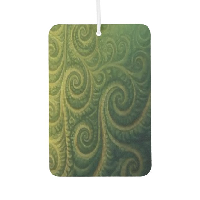 Ambientador Green Fractal Air Freshener (Anverso)