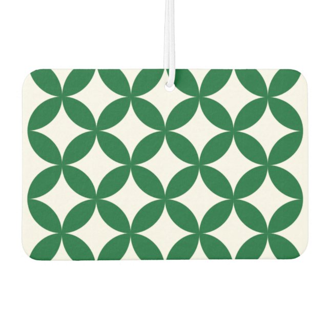 Ambientador Green Shippo Rectangle Air Freshener (Anverso)
