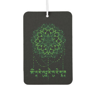 Ambientador Green Tara Mantra In Tibetan Script With Mandala