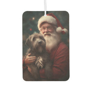 Ambientador Grifón de caza Santa Claus Navidad