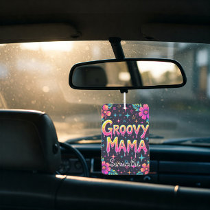 Ambientador Groovy Mama: Custom Retro Car Air Freshener