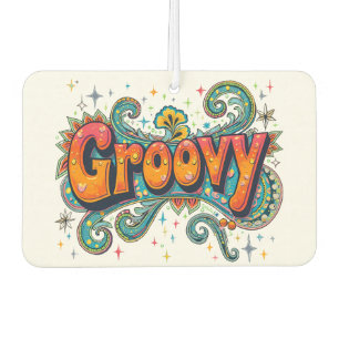 Ambientador Groovy Retro Psicodelic 70 Funky Arte Hippie