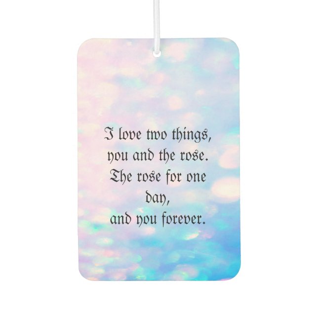 Ambientador Guay Trendy Purpurina Air Freshener (Anverso)