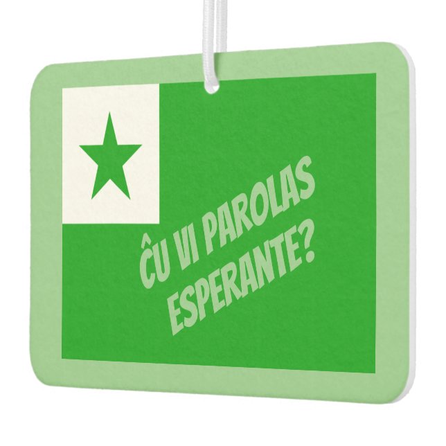 Ambientador ¿Habla Esperanto? (Izquierda)