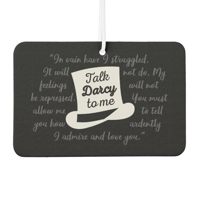 Ambientador Hable Darcy Conmigo (Anverso)