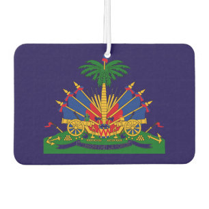 Ambientador Haitiano - camiseta con escudo de armas