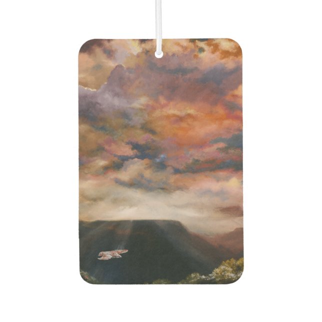 Ambientador Halcón de cola roja sobre el Freshener del Aire de (Anverso)