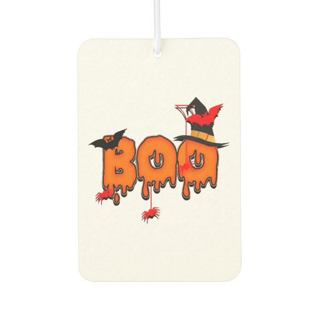 Ambientador HALLOWEEN Boo             (Anverso)