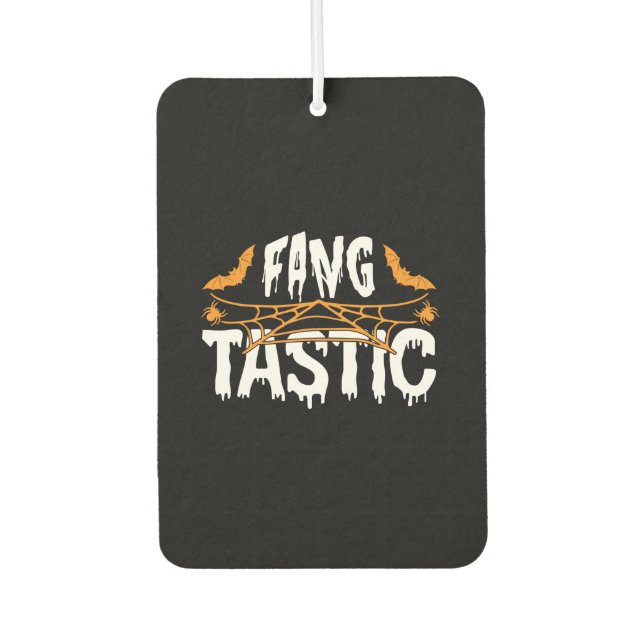 Ambientador Halloween Fang Tastic Cumpleaños (Anverso)
