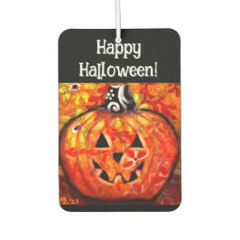 Ambientador Halloween fantástico Jack O Lantern Pumpkin Naranj