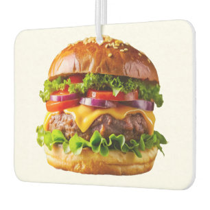 Ambientador Hamburguesa con queso apetitosa de SlipperyJoe cru