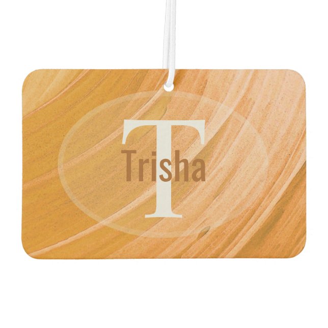 Ambientador HAMbWG Otoño Otoño Swirl Foto Air Freshener (Reverso)