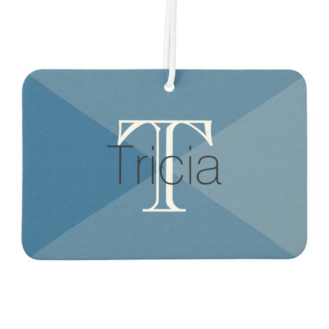 Ambientador HAMbyWG - Fotografía de un monograma moderno de 4  (Reverso)