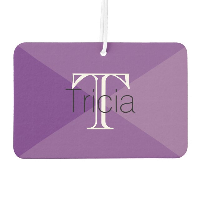 Ambientador HAMbyWG - Fotografía de un monograma moderno de 4  (Reverso)