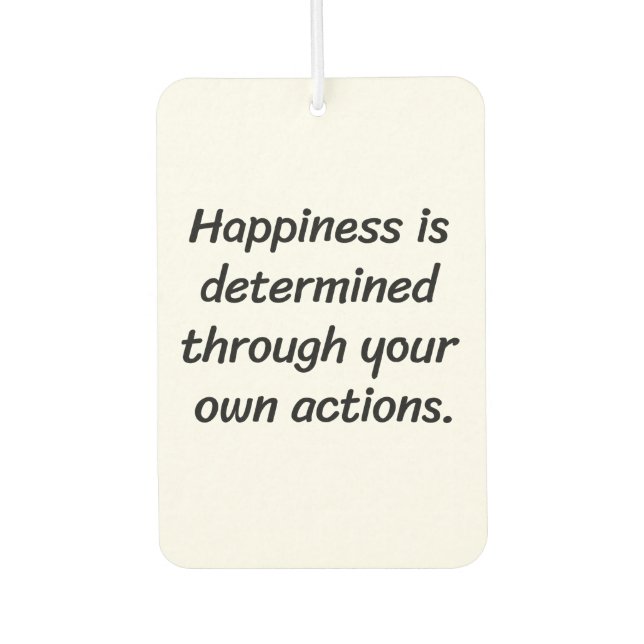 Ambientador Happiness Air Freshener (Anverso)