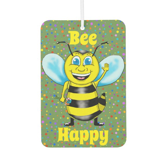 Ambientador Happy Bee Air Freshener (Anverso)