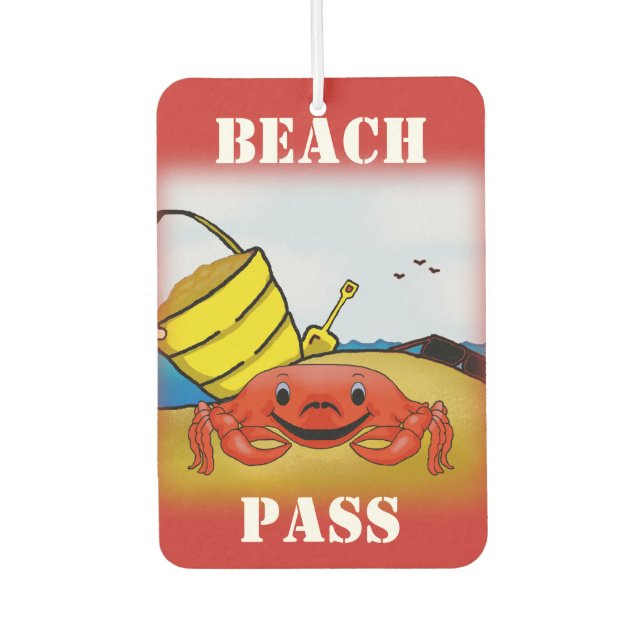 Ambientador Happy Crab Air Freshener (Anverso)