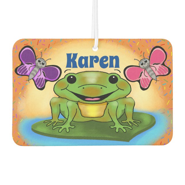 Ambientador Happy Frog Air Freshener (Anverso)