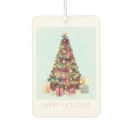 Ambientador Happy Holidays. Christmas Tree