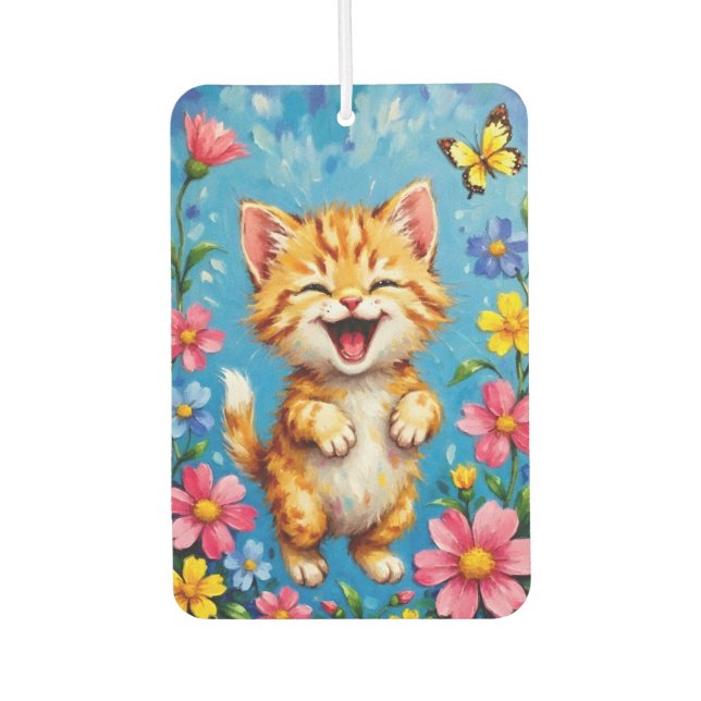 Ambientador Happy Kitty Garden (Anverso)