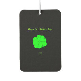 Ambientador Happy St. Patrick's Day Retrato Air Freshener