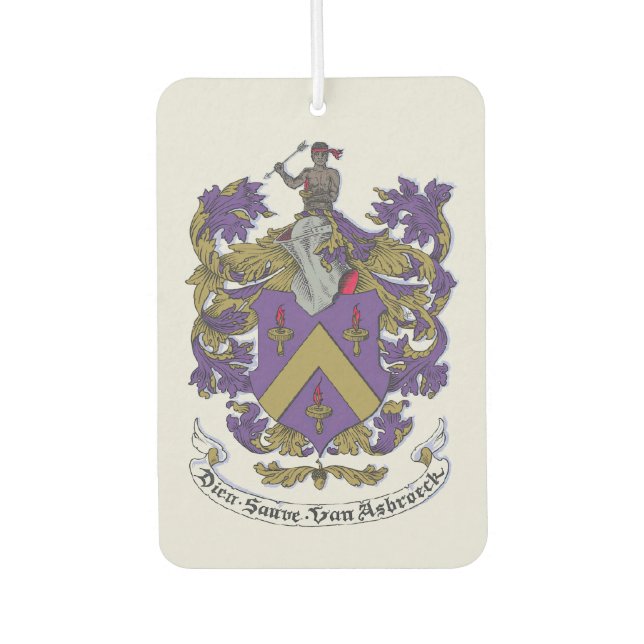 Ambientador Hasbrouck Car Air Freshener (Anverso)