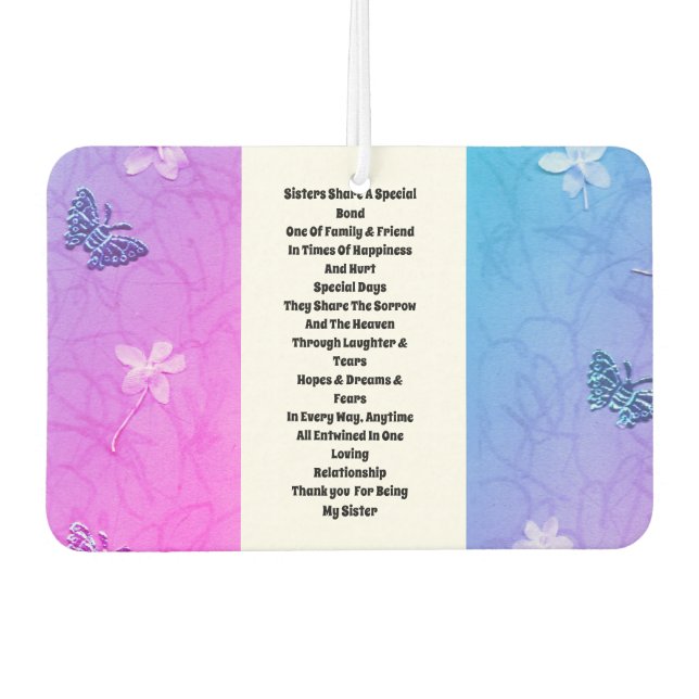 Ambientador Hermana embellecida (Anverso)