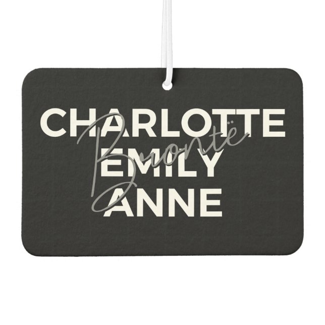 Ambientador Hermanas Brontë II - Charlotte & Emily & Anne (Anverso)