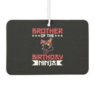 Ambientador Hermano De Cumpleaños Ninja Fight Taekwondo Gift