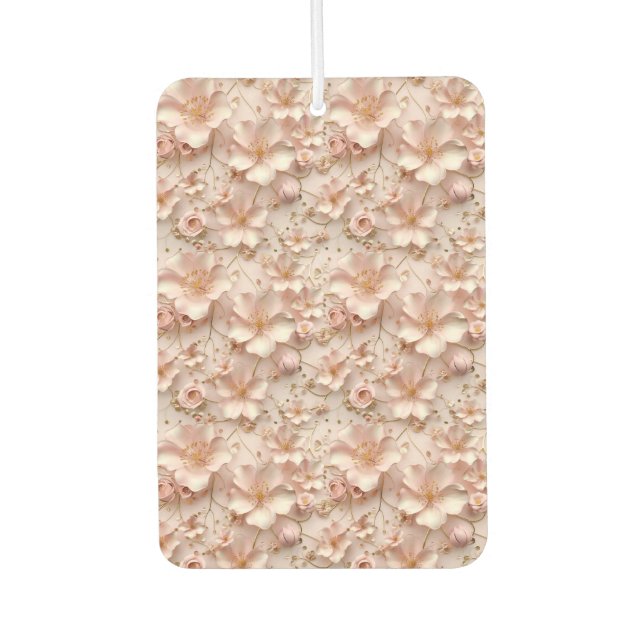 Ambientador Hermosa flor pastel rosa suave (Anverso)