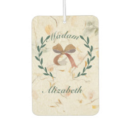 Ambientador Hermosas flores secas personalizados Papel Kraft
