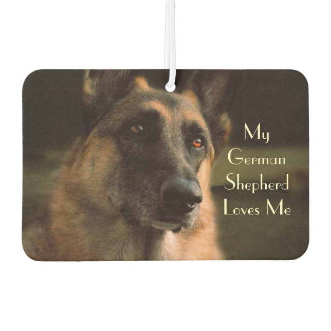 Ambientador Hermoso Shepherd Car Air Freshener (Anverso)