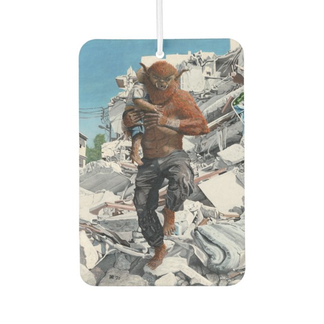 Ambientador Héroe del Bugbear rescatando aire fresco para la f (Anverso)