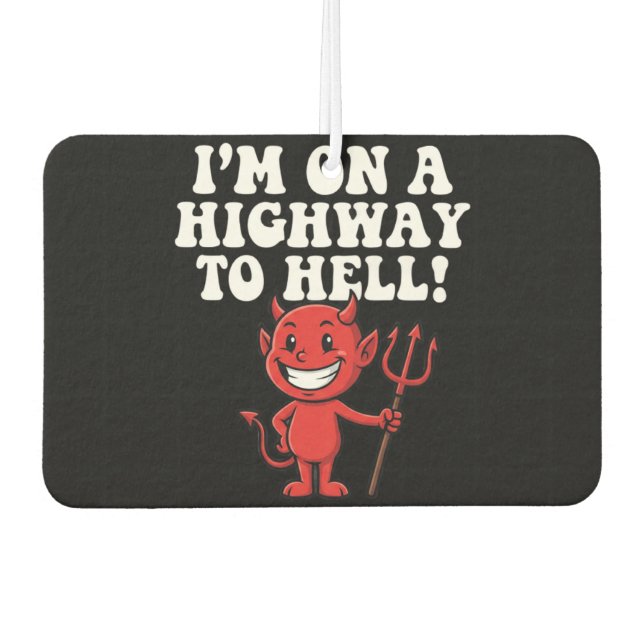 Ambientador Highway to Hell (Anverso)