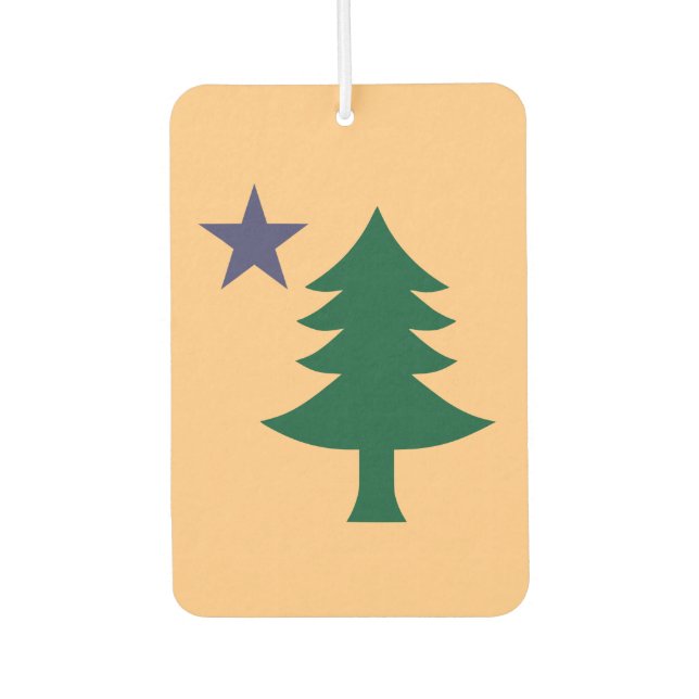 Ambientador Historic Pine Tree flag - Maine (Anverso)