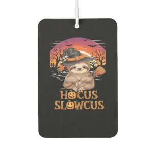 Ambientador Hocus Slowcus Sloth amantes del disfraz de Hallowe