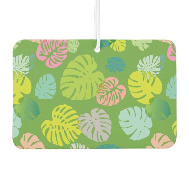 Ambientador Hojas tropicales multicolores 8 (Anverso)