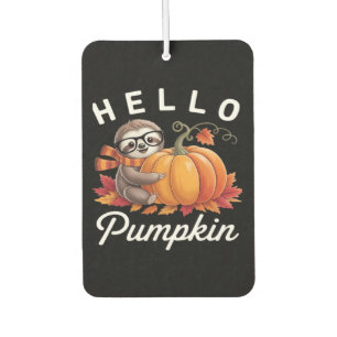 Ambientador Hola Calabaza - Tragamonedas de otoño con hojas de