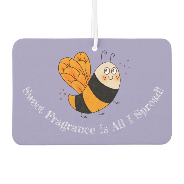 Ambientador Honeybee New Car Air Freshener (Anverso)