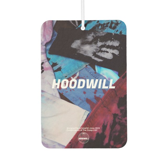Ambientador HoodWill Denim Temores (Anverso)