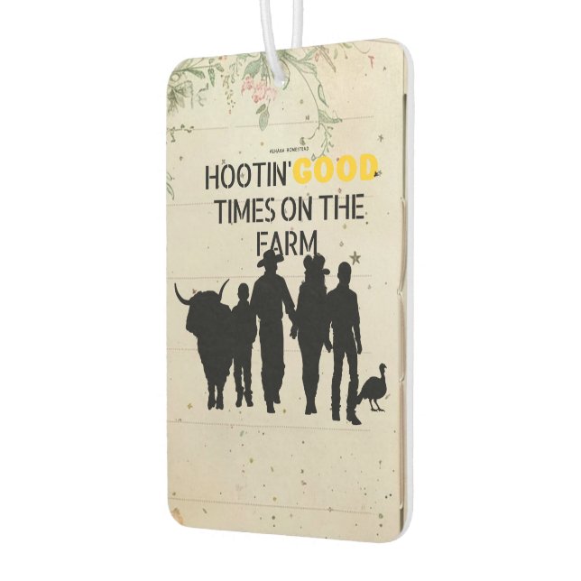Ambientador Hootin' buen protector de aire (Izquierda)