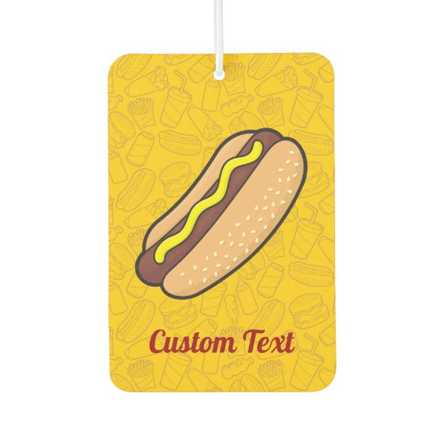 Ambientador Hotdog Car Air Freshener (Anverso)