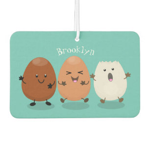 Ambientador Huevos kawaii lindo ilustracion personalizado dive
