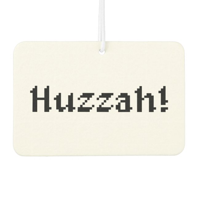 Ambientador ¡Huzzah de 8 bits! (Anverso)